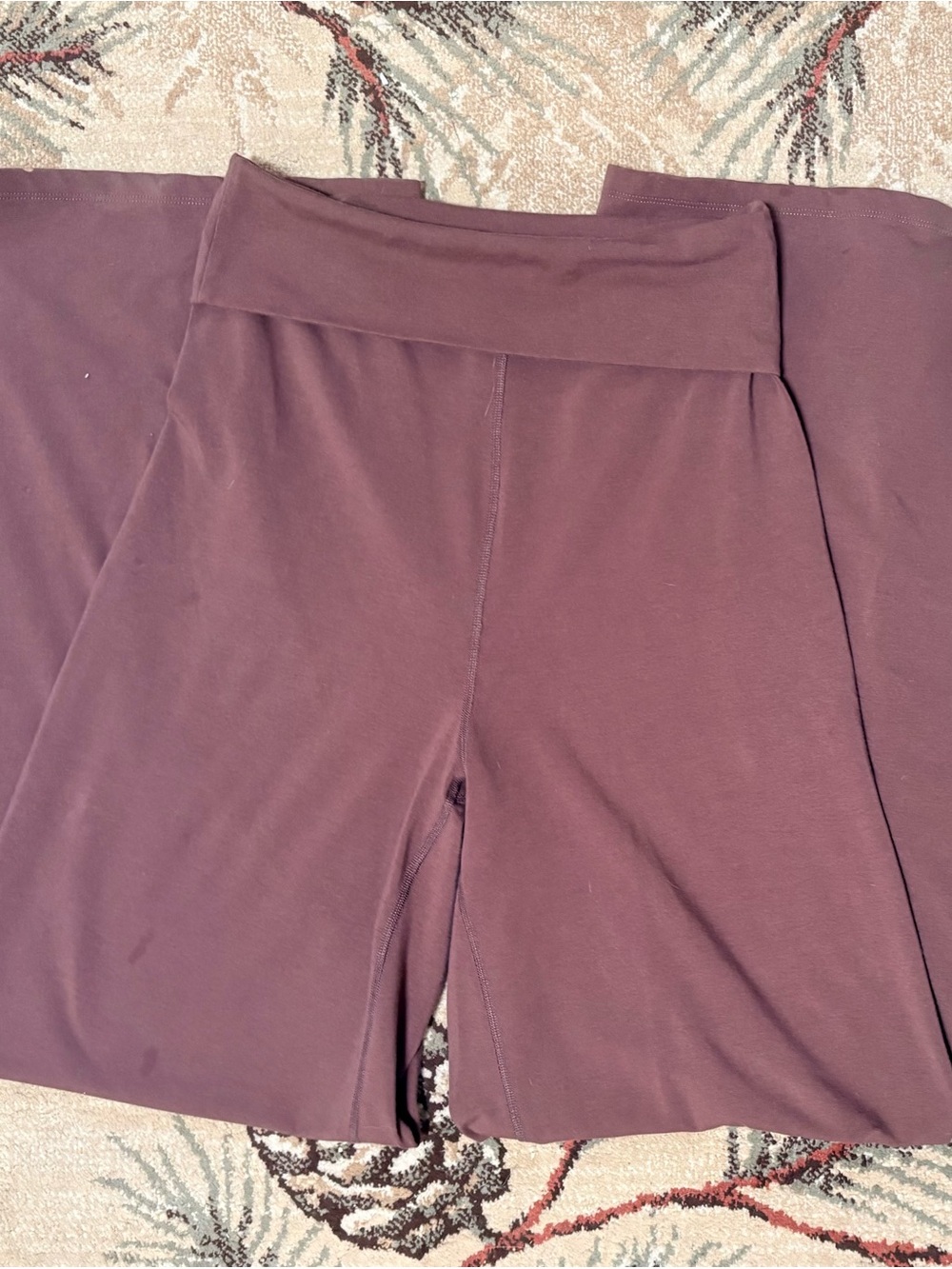 Old Navy High-Waist Foldover Yoga Pants Medium TALL